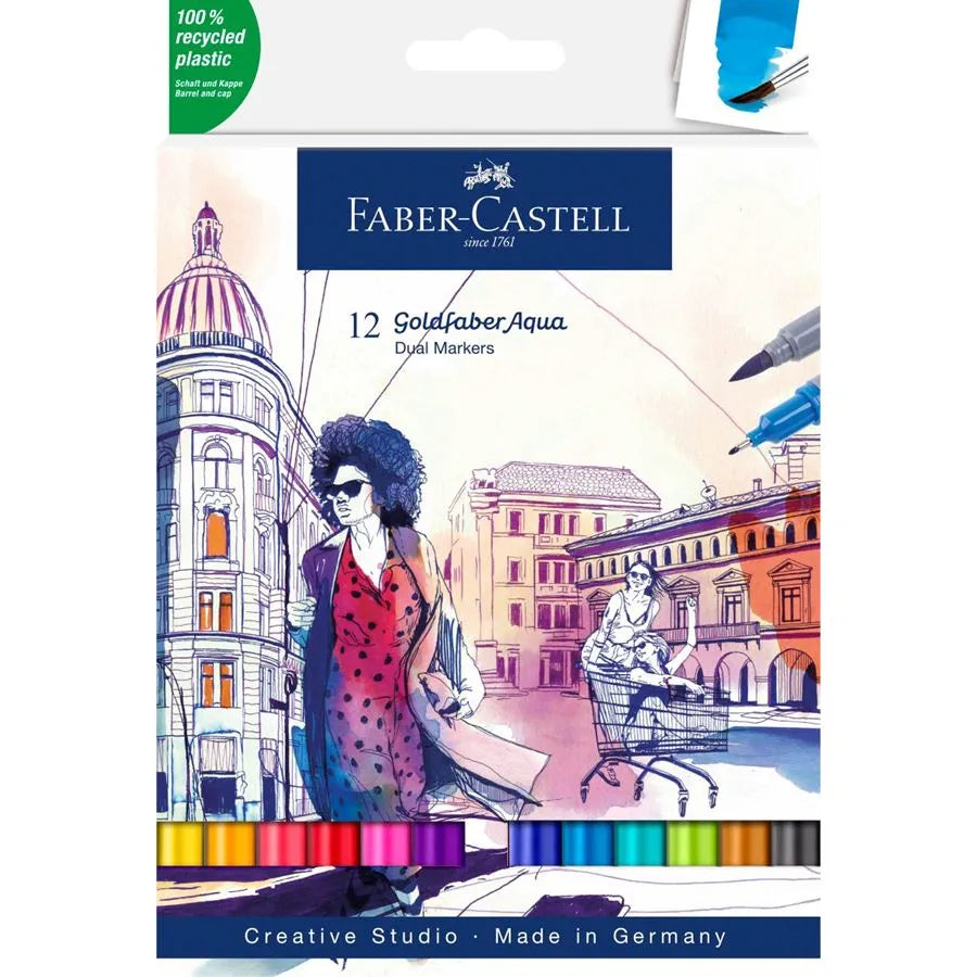 "Faber Castell Goldfaber Aqua Dual Marker "