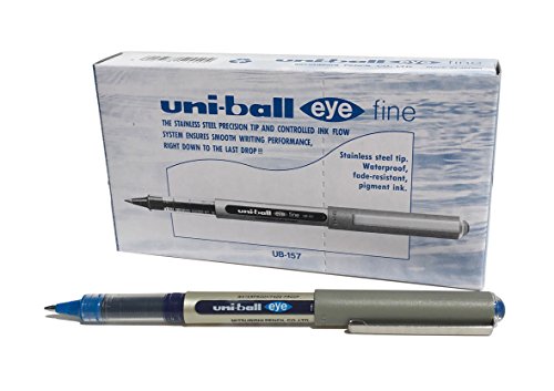 Uniball Eye Fine Gel Pen Pack of 12