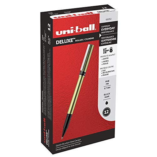 Uniball Delux Gel Pen Pack of 12