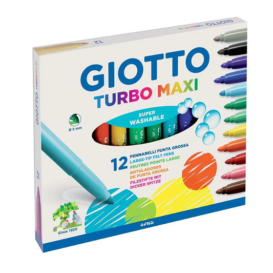 Giotto Turbo Maxi Color Drawing Marker Set