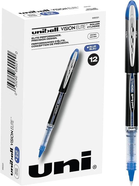 Uni-ball Vision Elite Blue Pack of 12