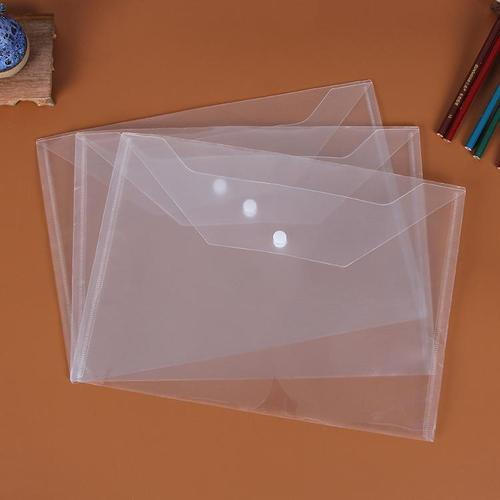 Clear Button File Folder 1 Piece