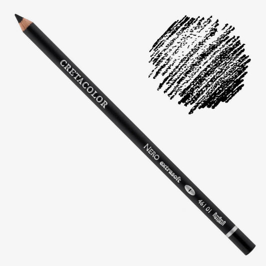 "Cretacolor Charcoal Nero Pencil Artist Quality Single Piece "