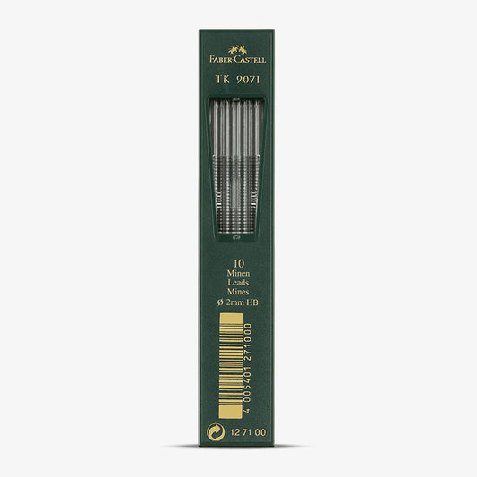 "FABER CASTELL FILMAR LEAD HB 2mm PACK OF 10 "