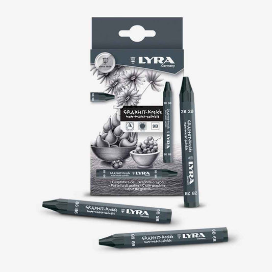 Lyra Water Non-Soluble Graphite Crayons