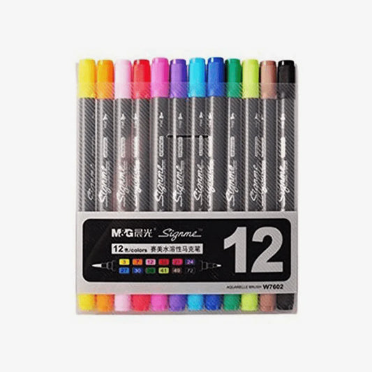 "M&G Duo Coloring Brush Pens "