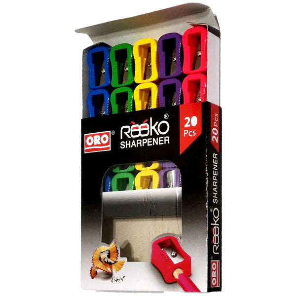 ORO Sharpener REEKO Pack of 20 Pieces