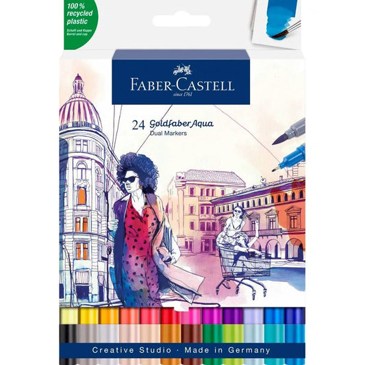 "Faber Castell Goldfaber Aqua Dual Marker "