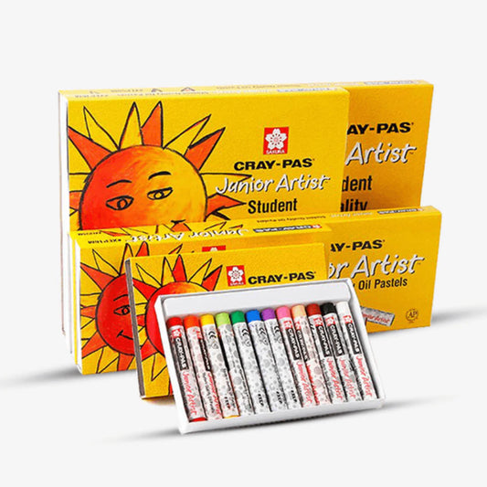 Sakura Oil Pastels Crayon Drawing For Kids